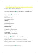 NURS 524 Final Exam Questions and Answers&vert; New Update with 100&percnt; Correct Answers