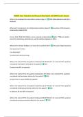 NUR524 Exam 1 Questions and Answers&vert; New Update with 100&percnt; Correct Answers 