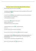 NUR 524 Exam Questions and Answers&vert; New Update with 100&percnt; Correct Answers