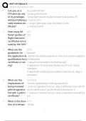 AVIT 414 Block 4 Questions and Answers Latest Version &lpar;2024&sol;2025&rpar; Already Passed