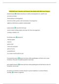 NURB 3040 Exam 1 Questions and Answers&vert; New Update with 100&percnt; Correct Answers
