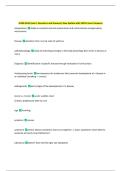 NURB 3050 Exam 1 Questions and Answers&vert; New Update with 100&percnt; Correct Answers