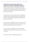 TExES AAFCS Composite Exam &lpar;200&rpar; Review Questions Latest Version &lpar;2024&sol;2025&rpar; Graded A&plus;