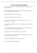AT&T TKT II EXAM QUESTIONS AND ANSWERS