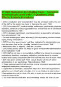 CT DDS Medication Certification Exam &ndash; Complete Nursing Study Guide with T-F Questions&comma; Drug Effects&comma; & Admin Procedures New package deal rataed 5 stars