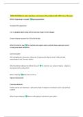 NURS 3510 Midterm Exam Questions and Answers&vert; New Update with 100&percnt; Correct Answers 