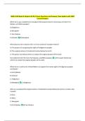 NURS 3510 Week 8 Chapters 22 & 24 Exam Questions and Answers&vert; New Update with 100&percnt;  Correct Answers