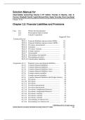 Intermediate Accounting&comma; Volume 2&comma; 8th Edition &ndash; Thomas H&period; Beechy &ndash; Complete Solutions Manual &lpar;Chapters 12&ndash;22&rpar;