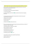 NURS 3511 Week 4 Exam Questions and Answers&vert; New Update with 100&percnt; Correct Answers