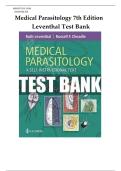 Test Bank For Medical Parasitology&colon; A Self-Instructional Text Seventh Edition by Ruth Leventhal &vert;&vert;ISBN&colon;9780803675797