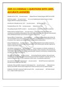 CWS BUNDLE EXAM