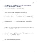 Georgia ADAP Test Questions and Answers Latest Version &lpar;2024&sol;2025&rpar; 100&percnt; Pass