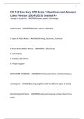 CCI 150 Lisa Gary UTK Exam 1 Questions and Answers Latest Version &lpar;2024&sol;2025&rpar; Graded A&plus;