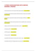 J-STD001 EXAM QUESTIONS WITH VERIFIED ANSWERS &vert;&vert;  UPDATED 