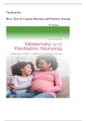 Test Bank For Maternity and Pediatric Nursing 5th Edition by SUSAN RICCI &lpar;All Chapters included&rpar;