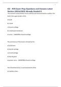 CCI - RVS Exam Prep Questions and Answers Latest Version &lpar;2024&sol;2025&rpar; Already Graded A