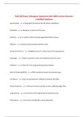 Nuft 204 Exam 3 blueprint Questions with 100&percnt; Correct Answers &vert; Verified Solutions