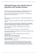 NUR 2063 Pathophysiology Exam 1 Package deal Quuestions & Answers