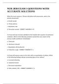 NUR 2830 EXAM 3 QOESTIONS WITH ACCURATE SOLUTIONS