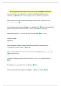 RBT training Exam Questions and Answers&vert; New Update with 100&percnt; Correct Answers
