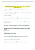 RBT TRAINING 40 HOURS &lpar;MODULES 2A - 2B&rpar; Exam Questions and Answers&vert; New Update  with 100&percnt; Correct Answers 