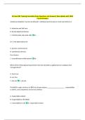 40 Hour RBT Training Cumulative Exam Questions and Answers&vert; New Update with 100&percnt;  Correct Answers