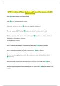 RBT 40-Hr Training APF Exam Questions and Answers&vert; New Update with 100&percnt;  Correct Answers
