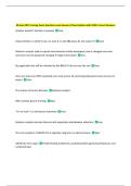Package Deal-&colon;&colon;40 Hour RBT Training Exams with Correct Answers 