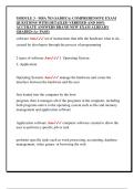 MODULE 3 - MBA 703 &lpar;SADHYA&rpar; COMPREHENSIVE EXAM  QUESTIONS WITH DETAILED VERIFIED AND 100&percnt;  ACCURATE ANSWERS BRAND NEW EXAM ALREADY  GRADED &lpar;A&plus; PASS&rpar; 