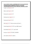 USCG 45 BOAT CREW COMPREHENSIVE EXAM QUESTIONS  WITH DETAILED VERIFIED AND 100&percnt; ACCURATE  ANSWERS BRAND NEW EXAM ALREADY GRADED A&plus; PASS