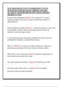 DCJS PROFESSIONALISM COMPREHENSIVE EXAM  QUESTIONS WITH DETAILED VERIFIED AND 100&percnt;  ACCURATE ANSWERS BRAND NEW EXAM ALREADY  GRADED A&plus; PASS
