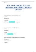 HESI VOCAB PRACTICE TEST &vert; KEY QUESTIONS WITH CORRECT ANSWERS &lpar;2025-26&rpar;