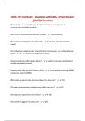 NURS 257 Final Exam &vert; Questions with 100&percnt; Correct Answers &vert; Verified Solutions