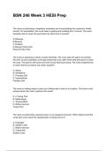 BSN 246 Week 3 HESI Prep NEWEST 2025&sol;2026 ACTUAL EXAM COMPLETE QUESTIONS AND CORRECT DETAILED ANSWERS &lpar;VERIFIED ANSWERS&rpar; &vert;ALREADY GRADED A&plus;&vert;&vert;BRAND NEW&excl;&excl;