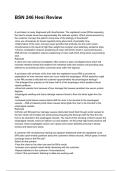 BSN 246 Hesi Review NEWEST 2025&sol;2026 ACTUAL EXAM COMPLETE QUESTIONS AND CORRECT DETAILED ANSWERS &lpar;VERIFIED ANSWERS&rpar; &vert;ALREADY GRADED A&plus;&vert;&vert;BRAND NEW&excl;&excl;