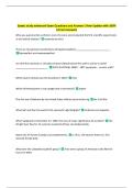 Spaatz study advanced Exam Questions and Answers&vert; New Update with 100&percnt;  Correct Answers 