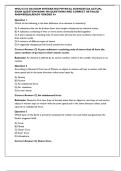 WGU C165 OA EXAM INTEGRATED PHYSICAL SCIENCES OA ACTUAL EXAM QUESTION BANK 400 QUESTIONS AND CORRECT DETAILED ANSWERS&vert;ALREADY GRADED A&plus;