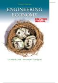 Test Bank for Engineering Economy&comma; 7th Edition &ndash; Leland Blank & Anthony Tarquin &ndash; Complete Solutions Manual &lpar;All Chapters&rpar;