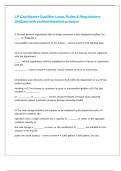 LP Gas Master Qualifier Laws&comma; Rules & Regulations 0045am with verified detailed answers