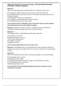 WGU C702 Final Exam &lpar;Forensic Psychology&rpar;&period; 200 EXAM QUESTIONS AND ANSWERS &vert; VERIFIED ANSWERS