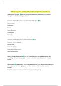 TTEC Exam Questions with Correct Answers&vert; Latest Update Guaranteed Success