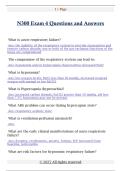 N300 Exam 4 Questions and Answers 