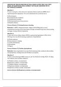 NGN NCLEX &sol;NCLEX NGN RN ACTUAL EXAM LATEST MAY 2023 TEST BANK 300 QUESTIONS AND CORRECT DETAILED ANSWERS WITH RATIONALES &vert;AGRADE