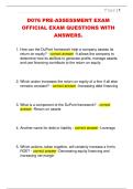 D076 FINANCE SKILLS FOR  MANAGERS WGU OFFICIAL EXAM  QUESTIONS WITH ANSWERS&period;