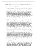 D091 Task 1 - Formative Assessment and Differentiation Strategies &vert; Completed latest Updated 2025&sol;26&period;