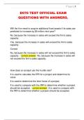 D076 TEST OFFICIAL EXAM  QUESTIONS WITH ANSWERS&period; 
