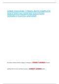 CHEM 1030 EXAM 1 PRADO WITH COMPLETE  QUESTIONS and VERIFIED SOLUTIONS  GRADED A&plus;&vert;LATEST 20252026 