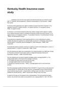Kentucky Health Insurance exam study NEWEST 2025&sol;2026 ACTUAL EXAM COMPLETE QUESTIONS AND CORRECT DETAILED ANSWERS &lpar;VERIFIED ANSWERS&rpar; &vert;ALREADY GRADED A&plus;&vert;&vert;BRAND NEW&excl;&excl;