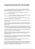 Comprehensive Exam-KY Life & Health NEWEST 2025&sol;2026 ACTUAL EXAM COMPLETE QUESTIONS AND CORRECT DETAILED ANSWERS &lpar;VERIFIED ANSWERS&rpar; &vert;ALREADY GRADED A&plus;&vert;&vert;BRAND NEW&excl;&excl;