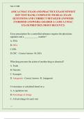 AMCA CMAC EXAM AND PRACTICE EXAM NEWEST  2025 TEST BANK&vert; COMPLETE 550 REAL EXAM  QUESTIONS AND CORRECT DETAILED ANSWERS  &lpar;VERIFIED ANSWERS&rpar; GRADED A&plus;&vert;AMCA CMAC  EXAM PREP 2025 &lpar;MOST RECENT&excl;&excl;&rpar; 